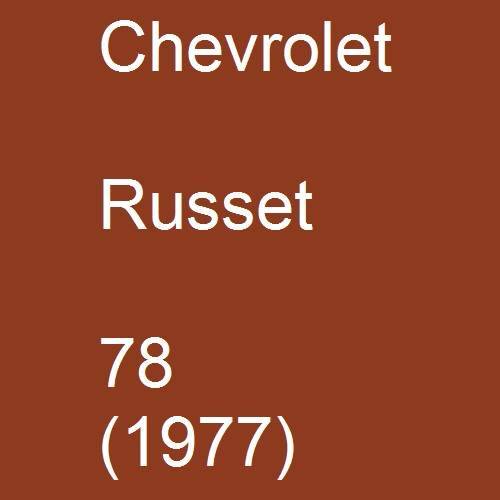 Chevrolet, Russet, 78 (1977).